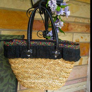 Summer Straw Tote